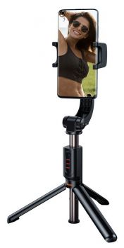 BASEUS selfie stick SULH-01, εώς 72cm, αντικραδασμικό, μαύρο - Stands - Selfie Sticks