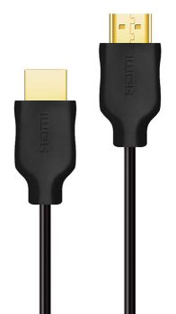 PHILIPS καλώδιο HDMI 2.0 SWV5551, 4K 3D, CCS, μαύρο, 5m - Cables - Adapters