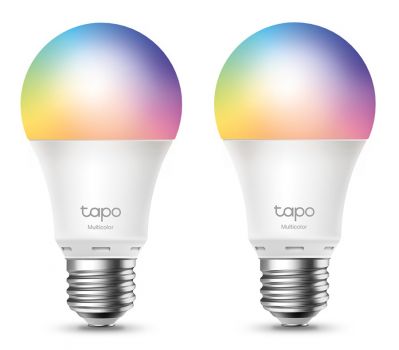 TP-LINK Smart λάμπα LED TAPO-L530E WiFi, 8.7W E27, 2500K-6500K RGB, 2τμχ - Lighting