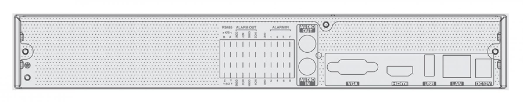 TVT NVR καταγραφικό TD-3316B2-A1, face detection, H.265, 16 κανάλια - Security systems