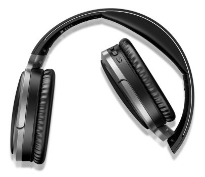 USAMS bluetooth headphones US-YN001, wireless & wired, 40mm, μαύρα - Earphones - Bluetooth