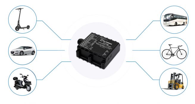 TELTONIKA tracker για ηλεκτρικό σκούτερ TAT100, GSM/GPRS/GNSS, BT, IP67 - Safe deposit boxes -Security Locks - Padlocks