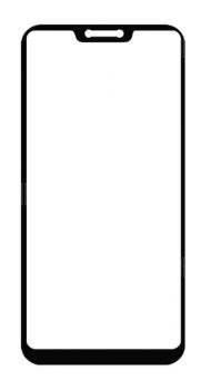 POWERTECH Tempered Glass 5D, full glue, για Xiaomi Redmi 6/6A, μαύρο - Tempered Glass