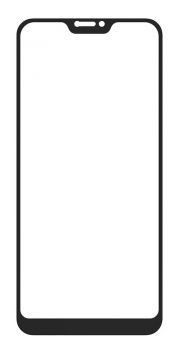POWERTECH Tempered Glass 5D για Xiaomi A2 Lite, full glue, μαύρο - Tempered Glass