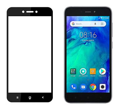 POWERTECH Tempered Glass 5D Full Glue για Xiaomi Redmi Go, Black - Tempered Glass