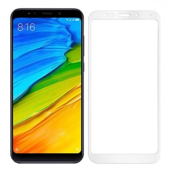 POWERTECH Tempered Glass 5D Full Glue για Xiaomi Note 5 Qualcomm, λευκό - Tempered Glass