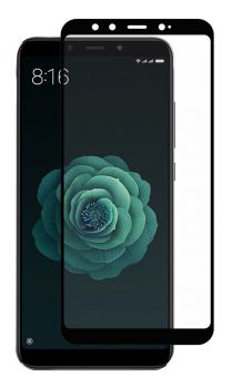 POWERTECH Tempered Glass 5D Full Glue για Xiaomi Mi A2, μαύρο - Tempered Glass