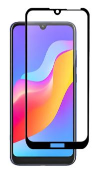 POWERTECH Tempered Glass 5D Full Glue, Huawei Y5/Pro/Prime 2019, μαύρο - Tempered Glass