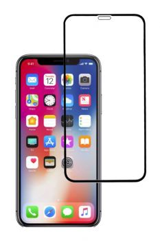 POWERTECH Tempered Glass 5D, Full Glue, iPhone 11, μαύρο - Tempered Glass