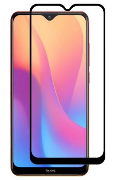 POWERTECH Tempered Glass 5D, Full Glue, Xiaomi Redmi 8A, μαύρο - Tempered Glass