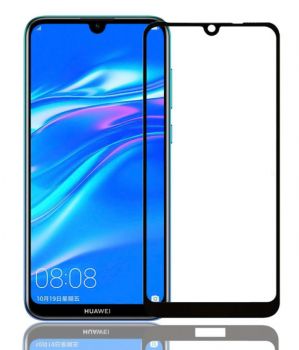 POWERTECH Tempered Glass 5D για Huawei Y8p, full glue, μαύρο - Tempered Glass