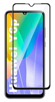 POWERTECH Tempered Glass 5D για Huawei Y6p, full glue, μαύρο - Tempered Glass