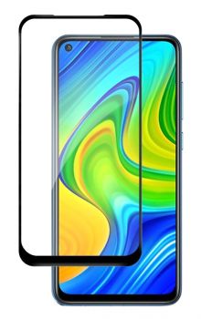 POWERTECH Tempered Glass 5D, full glue, για Xiaomi Redmi Note 9, μαύρο - Tempered Glass