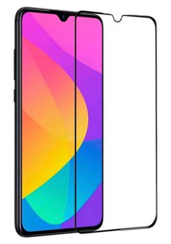 POWERTECH Tempered Glass 5D, full glue, για Xiaomi Redmi 9/9A, μαύρο - Tempered Glass