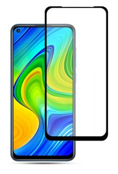 POWERTECH Tempered Glass 5D, full glue, για Xiaomi Redmi 10X 4G, μαύρο - Tempered Glass