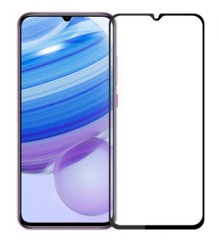 POWERTECH Tempered Glass 5D, full glue, Xiaomi Redmi 10X/Pro 5G, μαύρο - Tempered Glass