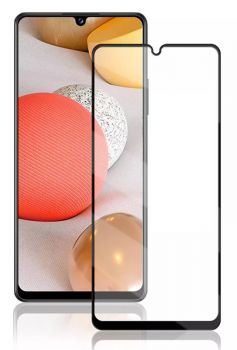 POWERTECH Tempered Glass 5D Full Glue TGC-0444 για Samsung A42 5G, μαύρο - Tempered Glass