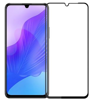 POWERTECH Tempered Glass 5D, full glue, Huawei Enjoy 20 Pro 2020, μαύρο - Tempered Glass