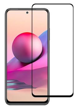 POWERTECH Tempered Glass 5D Full Glue TGC-0487, Xiaomi Note 10S, μαύρο - Tempered Glass