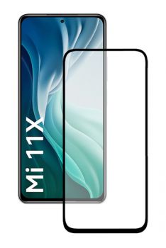POWERTECH tempered glass 5D TGC-0520, Xiaomi Mi 11X/11X Pro/11i, μαύρο - Tempered Glass
