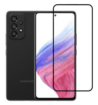 POWERTECH tempered glass 5D TGC-0554, full glue, Samsung A53 5G, μαύρο - Tempered Glass