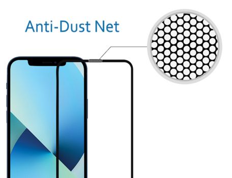 POWERTECH tempered glass 5D TGCDP-0005 iPhone 13 Pro Max, dustproof - Tempered Glass