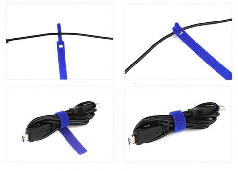 POWERTECH δεματικά καλωδίων TIES-020, τύπου velcro, 25τμχ - Cables - Adapters