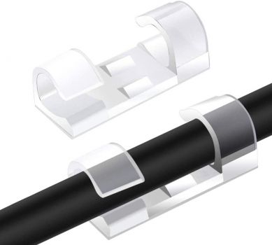 POWERTECH οργανωτής καλωδίων TIES-031, 3.3x1.3x1.2cm, διαφανές, 12τμχ - Cables - Adapters