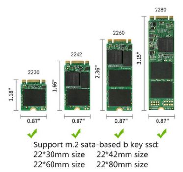 POWERTECH Converter USB 3.0 σε M.2 SSD TOOL-0020, 2230/2242/2260/2280 - Περιφερειακά PC