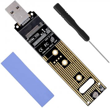 POWERTECH Converter M.2 Key M NVMe σε USB 3.1 Gen 2 TOOL-0045 - Περιφερειακά PC