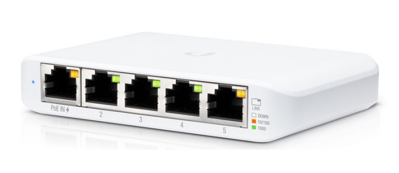 UBIQUITI UniFi Switch USW-Flex-Mini, 5-Port Gigabit, 10/100/1000 Mbps - Networking