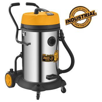 Ηλεκτρική Επαγγελματική Σκούπα Υγρής και Ξηρής Αναρρόφησης 2400W (2x1200W) - Vacuum Cleaners - Multicleaners