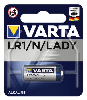 VARTA αλκαλική μπαταρία LADY LR1 N, 1.5V, 1τμχ - Alkaline / Rechargeable batteries