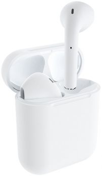 CELEBRAT earphones W10, true wireless, με θήκη φόρτισης, λευκά - Earphones - Bluetooth