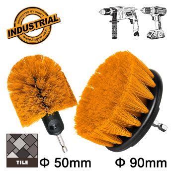 Βούρτσες Καθαρισμού Δράπανου Σετ 2 τεμ. (Μέτριες) - Εξαρτήματα Πλυστικών συστημάτων