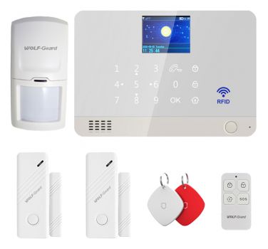 WOLF GUARD ασύρματο σύστημα συναγερμού WM2T, GSM, Wi-Fi - Security systems