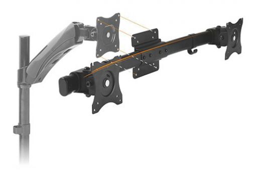 BRATECK Βραχίονας για stand XMA-12, για 2 οθόνες 13