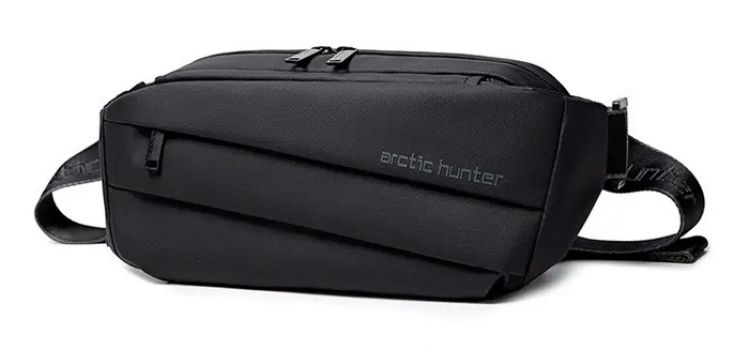 ARCTIC HUNTER τσάντα μέσης YB00029, αδιάβροχη, μαύρη - Bags - Wallets