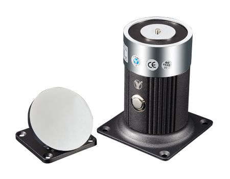 YLI ELECTRONIC επιτοίχια βάση συγκράτησης πόρτας YD-602L, 180kg - Συστήματα Ασφαλείας