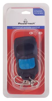 POWERTECH ασύρματο χειριστήριο YET158, 4 κανάλια, 433Mhz, face to face - Security systems