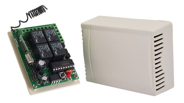 Ασύρματος δέκτης τηλεχειρισμού 4 καναλιών YET404PC, 433MHz - Security systems