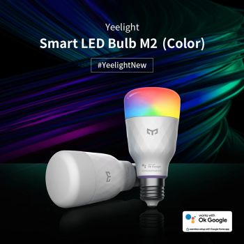 YEELIGHT smart λάμπα LED M2 YLDP001-A Bluetooth, 8W, E27, 1700-6500K RGB - Lighting