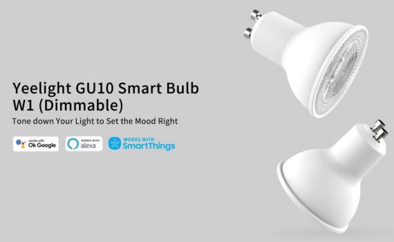 YEELIGHT smart λάμπα LED YLDP004, GU10, 4,8W, E27, 350lm, 2700K - Lighting