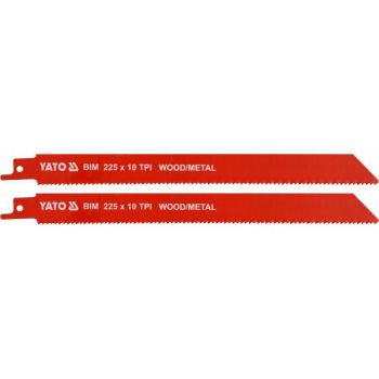 ΛΑΜΕΣ ΣΠΑΘΟΣΕΓΑΣ BIM 225MM 10TPI ΣΕΤ 2 ΤΜΧ YT-33933 - Λάμες Σέγας / Σπαθοσέγας