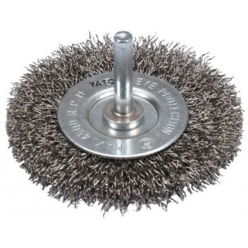 ΣΥΡΜΑΤΟΒΟΥΡΤΣΑ ΔΡΑΠΑΝΟΥ ΣΤΡΟΓΓΥΛΗ 75ΜΜ YT-47568 - Grinding Wheels - Wire Brushes