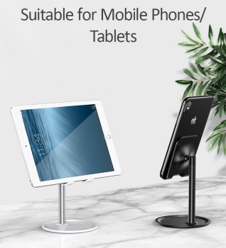 USAMS βάση smartphone US-ZJ048, ρυθμιζόμενη, μεταλλική, λευκή - Stands - Selfie Sticks