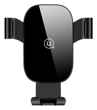 USAMS βάση αεραγωγού αυτοκινήτου Gravity Car Mount US-ZJ052, μαύρη - Stands - Selfie Sticks