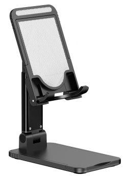 USAMS βάση smartphone & tablet US-ZJ059, ρυθμιζόμενη, μαύρη - Stands - Selfie Sticks