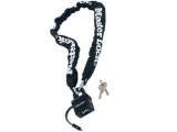 Masterlock - Steel chain with padlock 0.9m Φ6mm black - Safe deposit boxes -Security Locks - Padlocks
